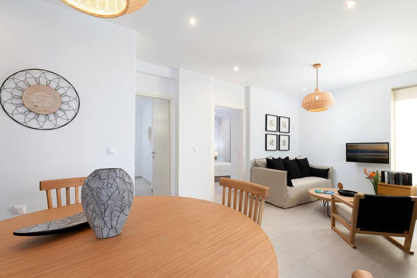 Ammokrinos Luxury Homes,150M From The Beach Kalamaki  Exterior foto
