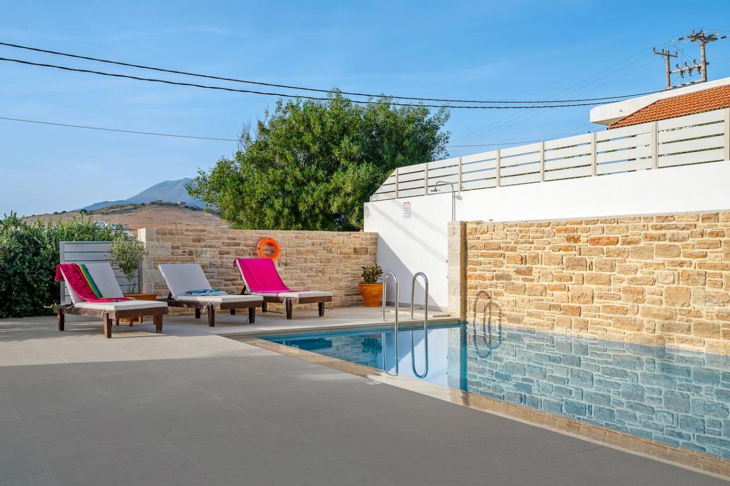 Ammokrinos Luxury Homes,150M From The Beach Kalamaki  Exterior foto