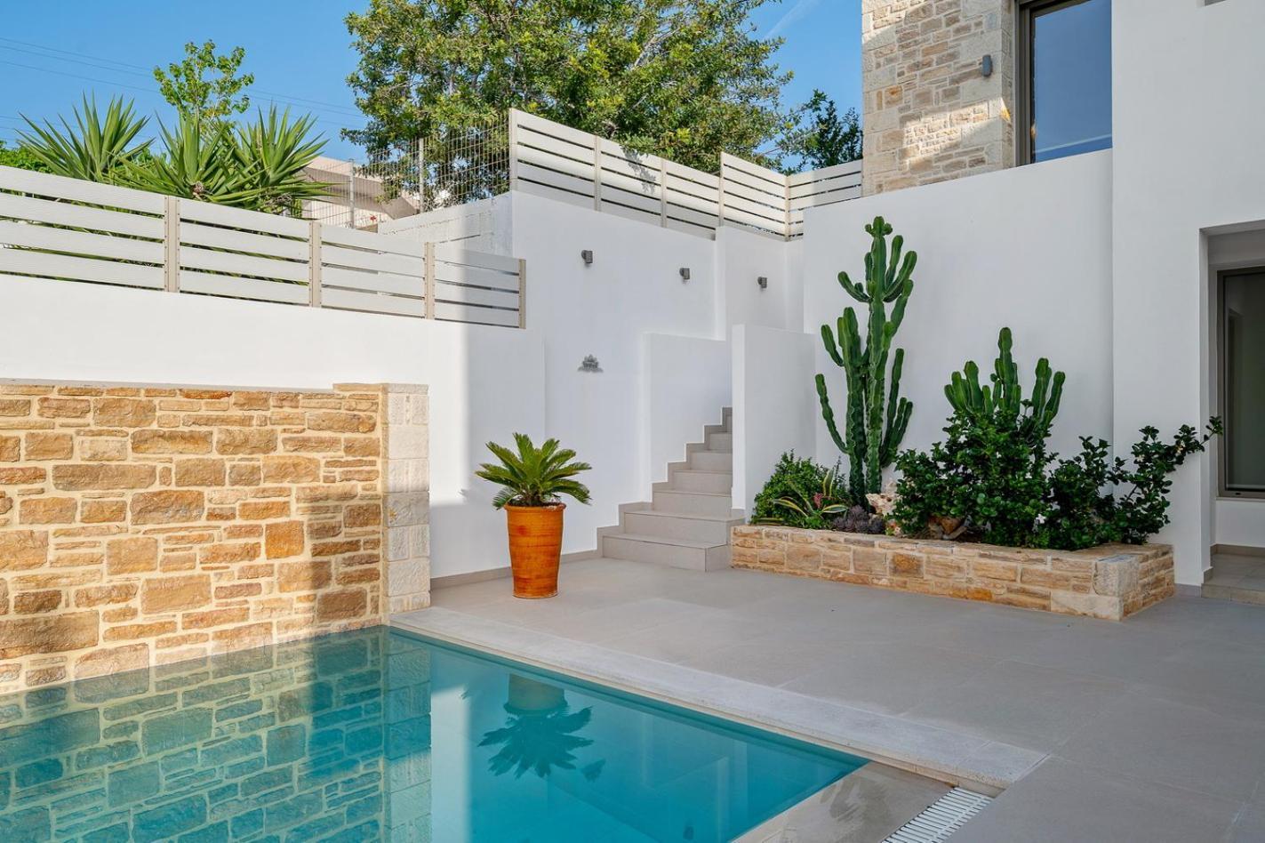 Ammokrinos Luxury Homes,150M From The Beach Kalamaki  Exterior foto